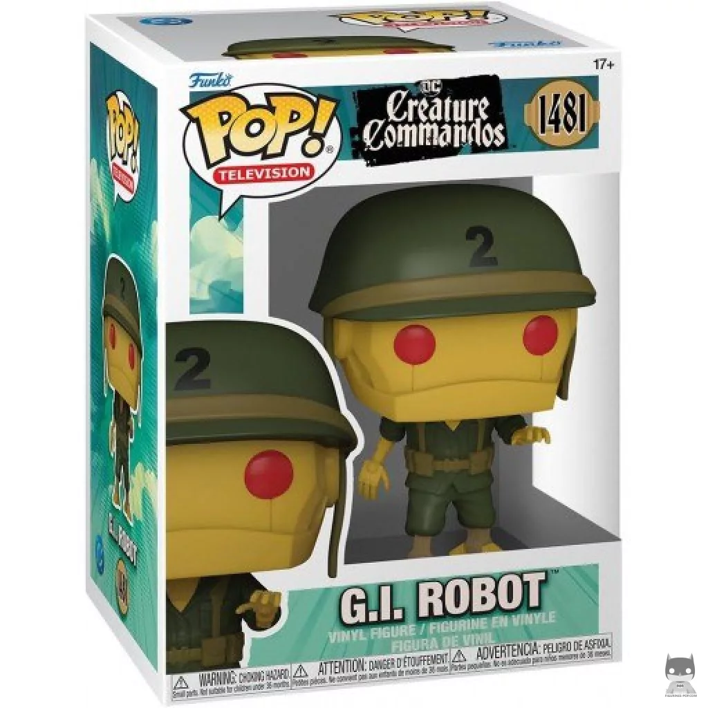 Figurine Funko POP G.I. Robot avec boîte