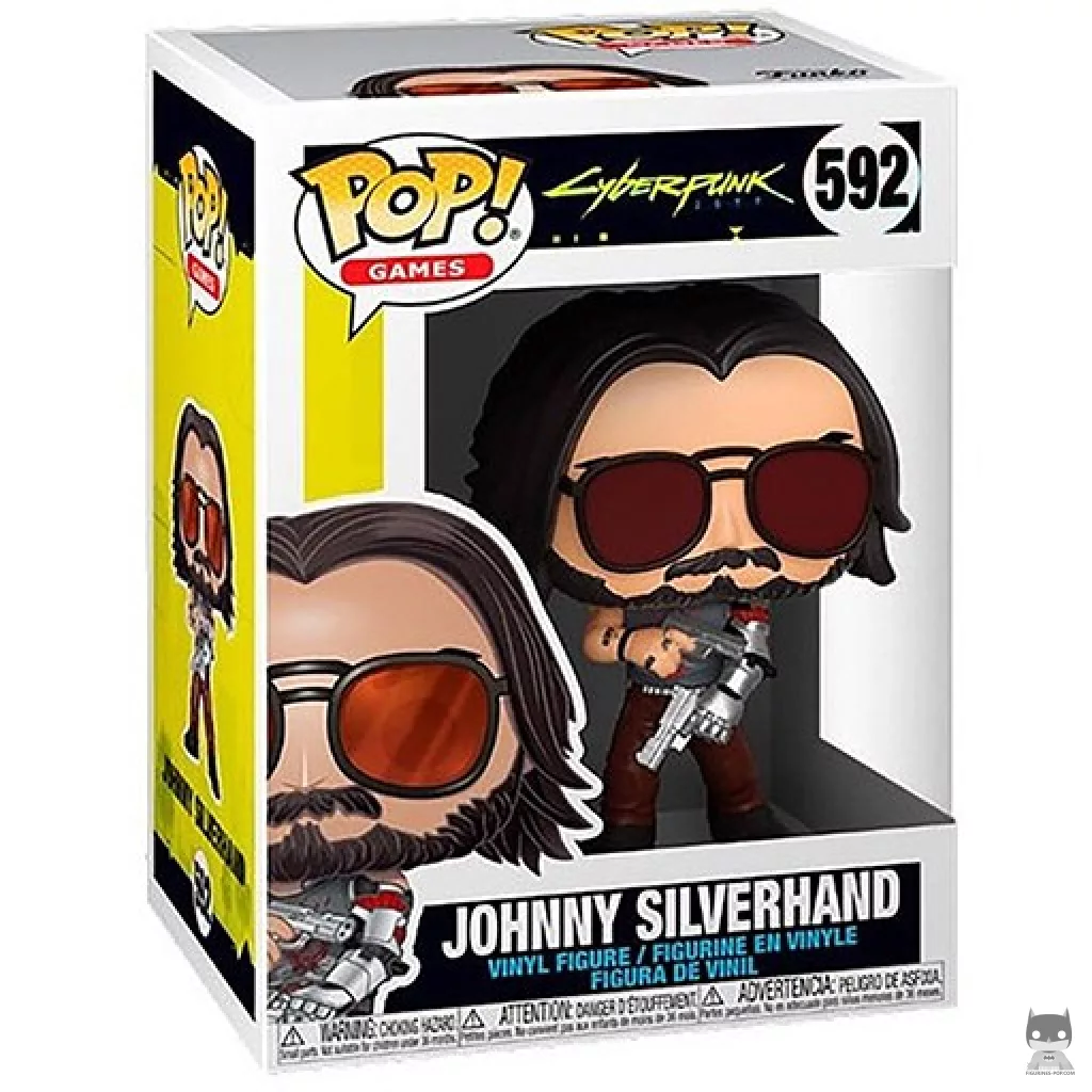 Figurine Funko POP Johnny Silverhand avec boîte