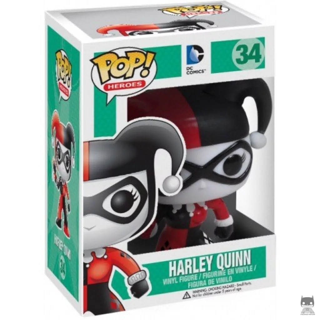 Figurine Funko POP Harley Quinn avec boîte