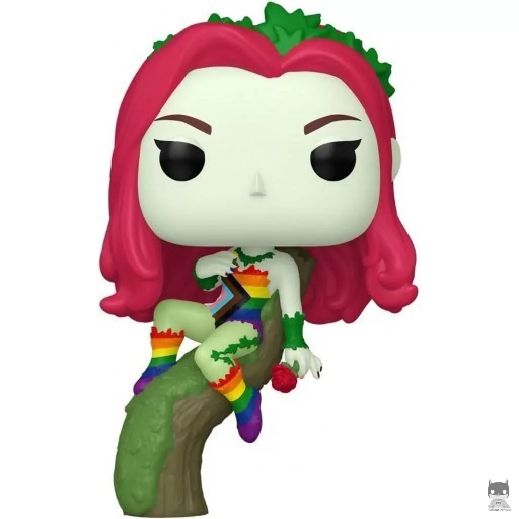 Figurine Funko POP Poison Ivy (Drapeau Arc-en-ciel) (DC Comics)