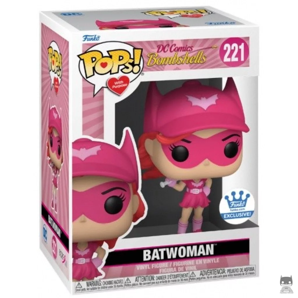 Figurine Funko POP Batwoman (Cancer du Sein) avec boîte
