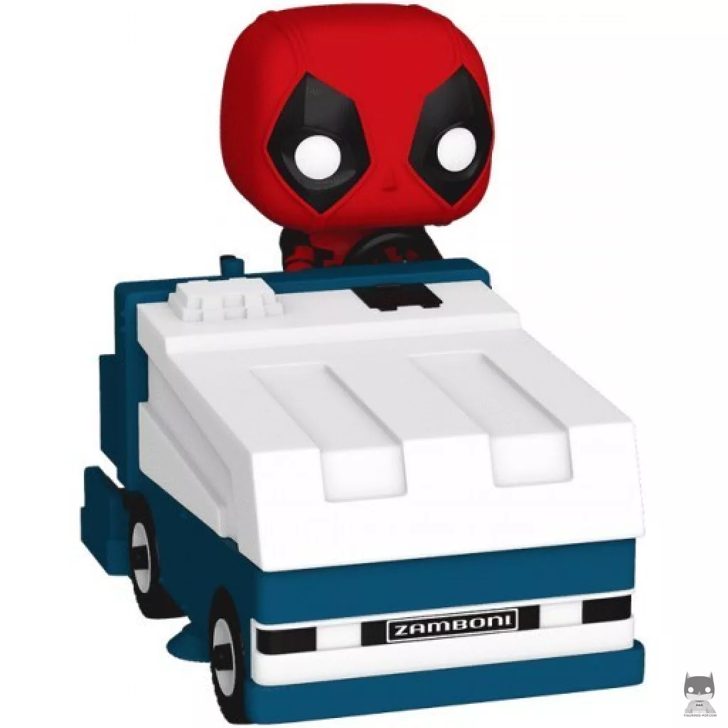 Figurine Funko POP Deadpool sur une Surfaceuse (Deadpool)