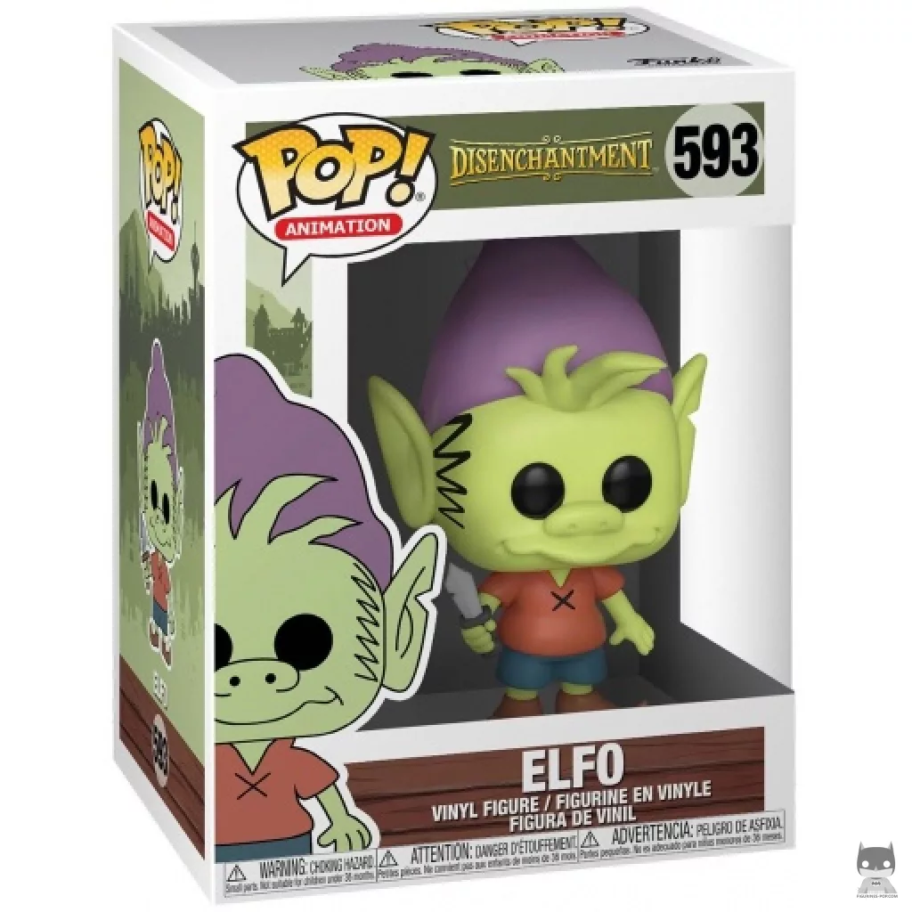 Figurine Funko POP Elfo avec boîte