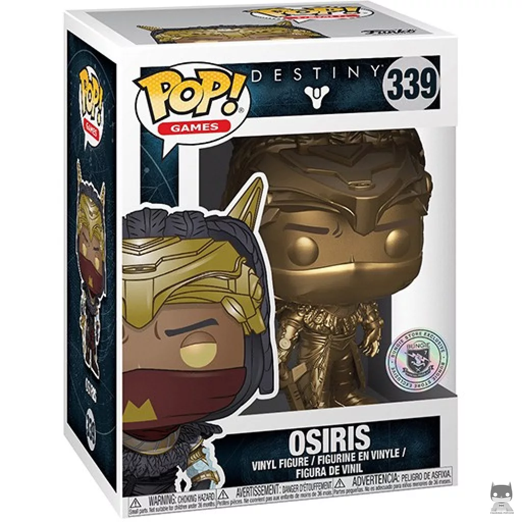 Figurine Funko POP Osiris (Or) avec boîte