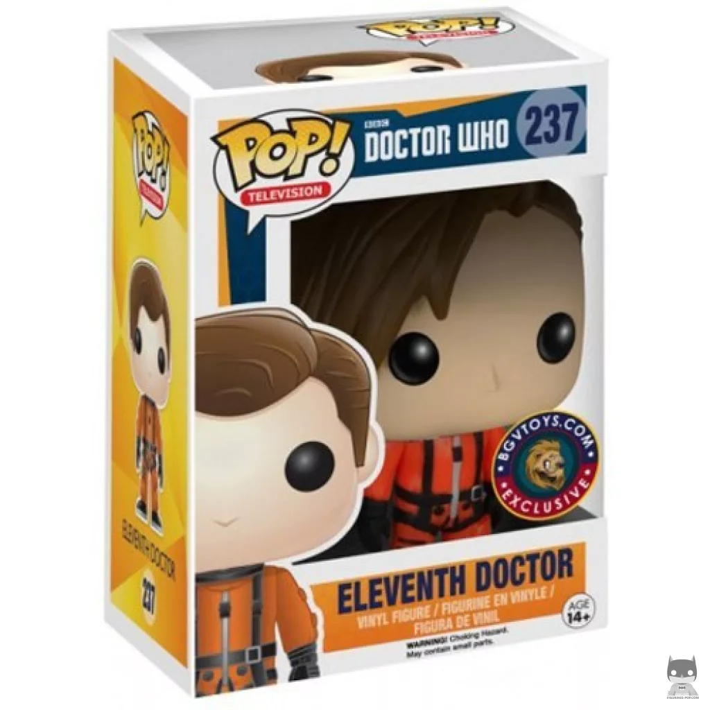 Figurine Funko POP 10ème Docteur (Combinaison Orange) avec boîte