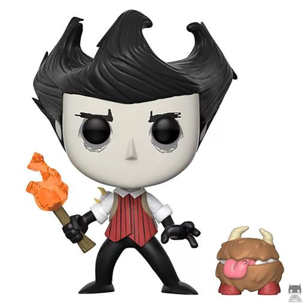 Figurine Funko POP Wilson avec Chester (Don't Starve)