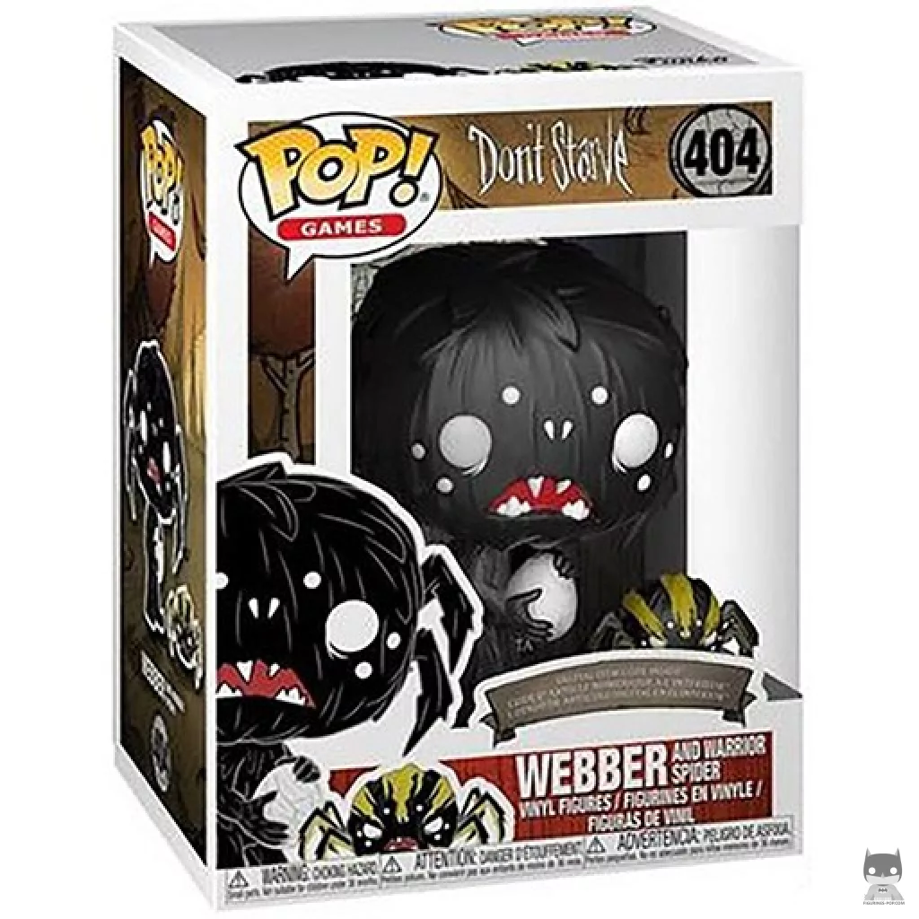 Figurine Funko POP Webber & Warrior Spider avec boîte