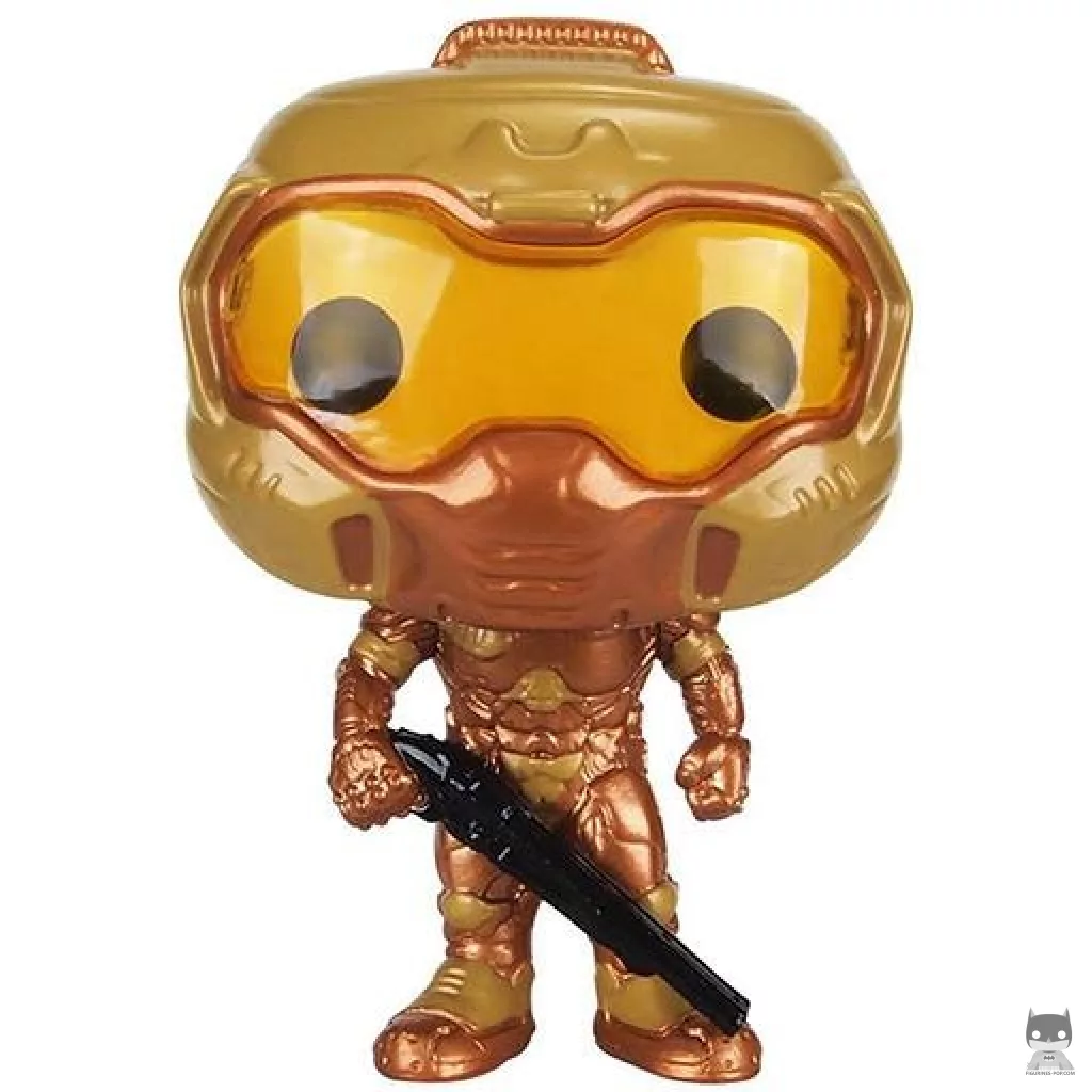 Figurine Funko POP Space Marine (Or) (Doom)
