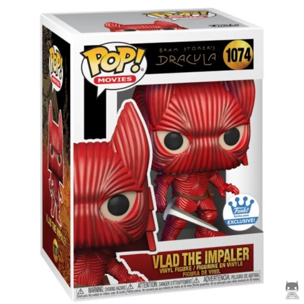 Figurine Funko POP Vlad l'Emplaleur avec casque avec boîte