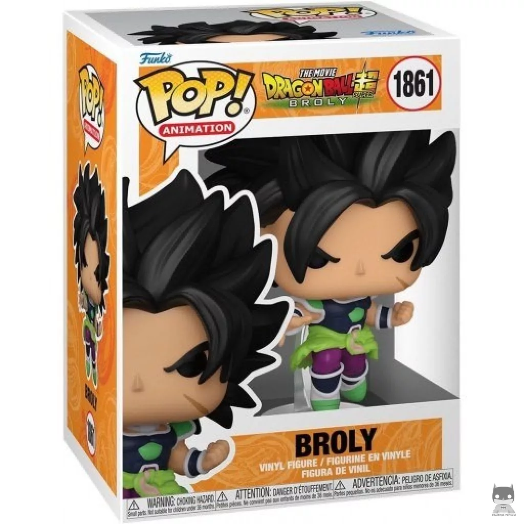 Figurine Funko POP Broly avec boîte