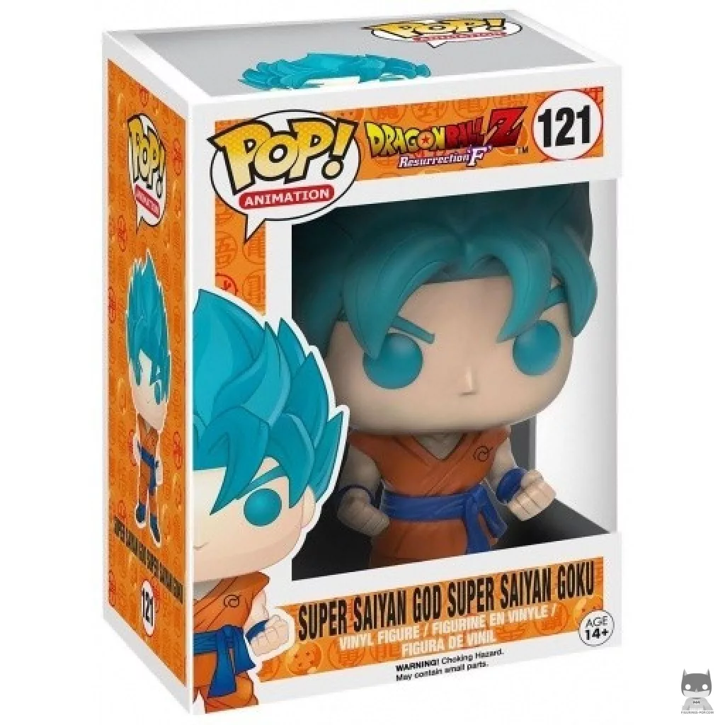 Figurine Funko POP Super Saiyan God Super Saiyan Goku avec boîte