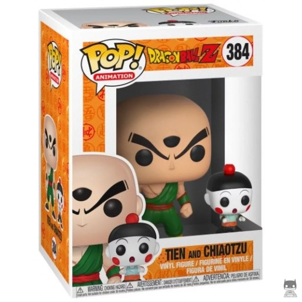Figurine Funko POP Tien & Chiaotzu avec boîte