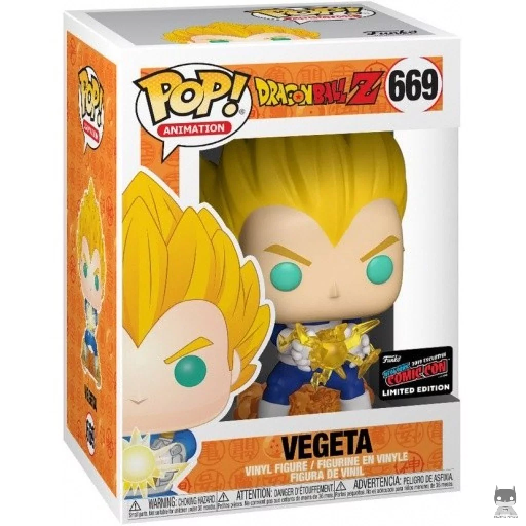 Figurine Funko POP Vegeta avec boîte
