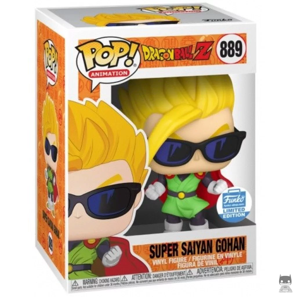Figurine Funko POP Super Saiyan Gohan avec boîte