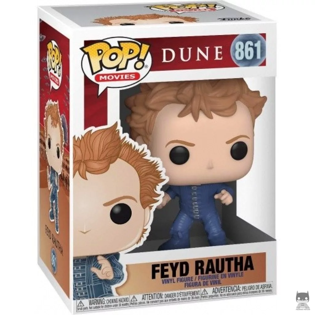 Figurine Funko POP Feyd Rautha avec boîte