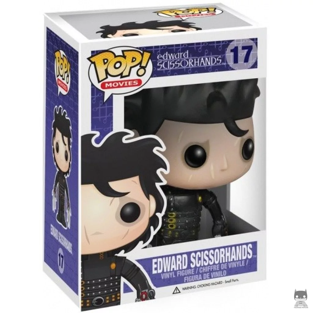 Figurine Funko POP Edward aux mains d'argent avec boîte