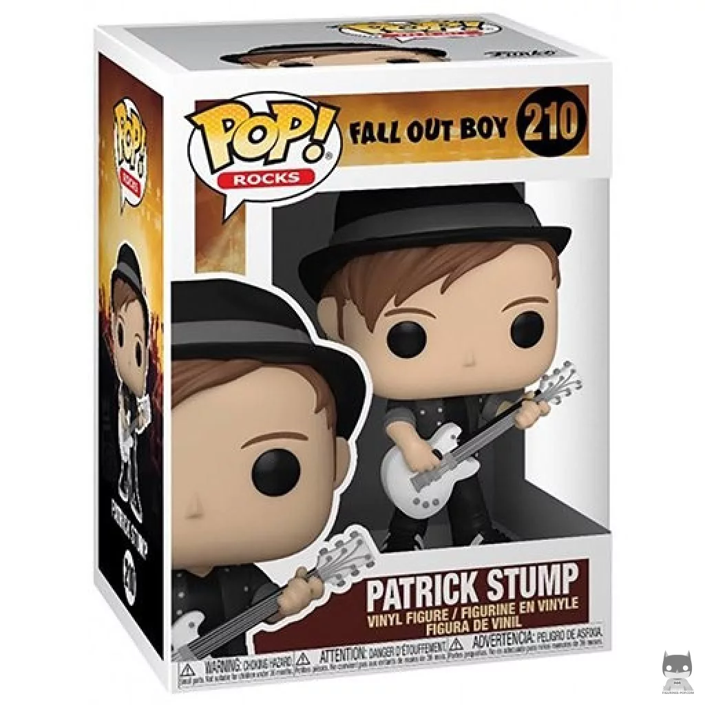 Figurine Funko POP Patrick Stump avec boîte