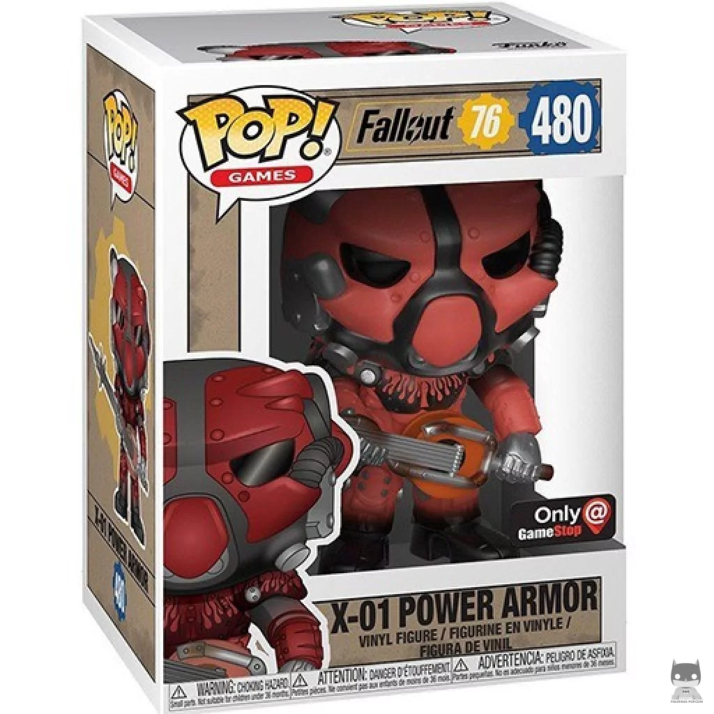 Figurine Funko POP X-01 Power Armor (Fallout 76) avec boîte