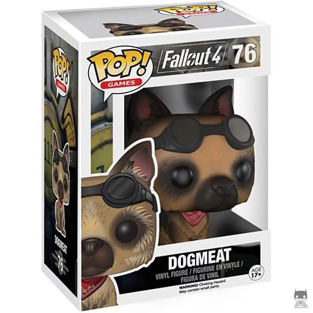 Figurine Funko POP Dogmeat avec boîte