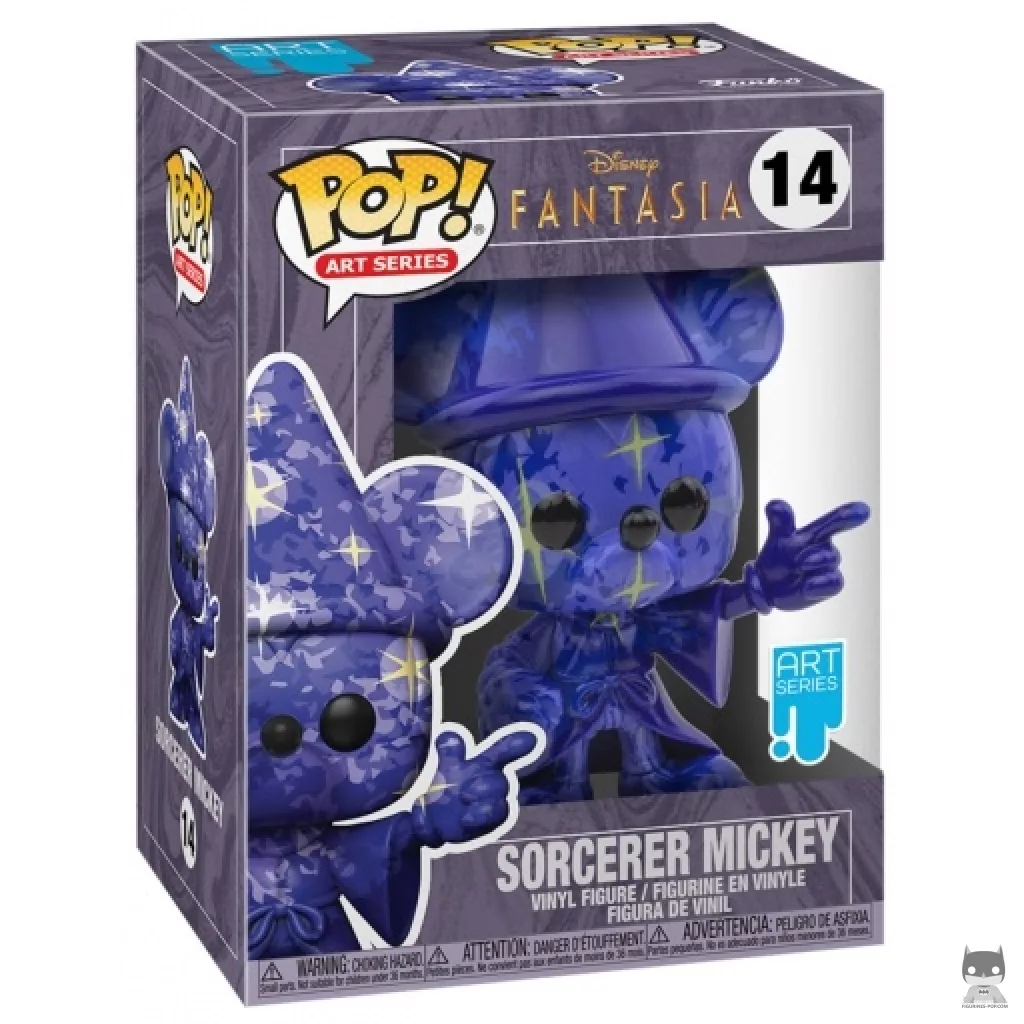 Figurine Funko POP Mickey Sorcier avec boîte
