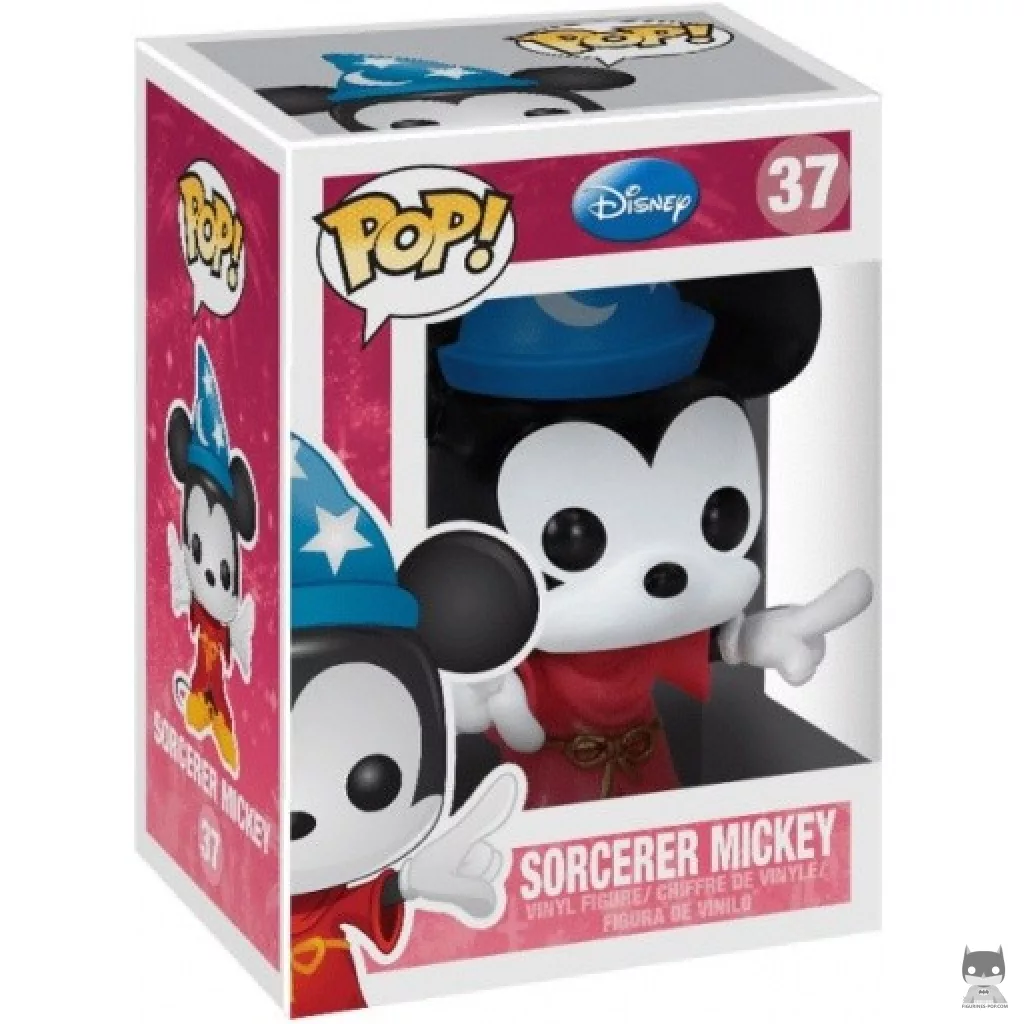 Figurine Funko POP Mickey Sorcier avec boîte