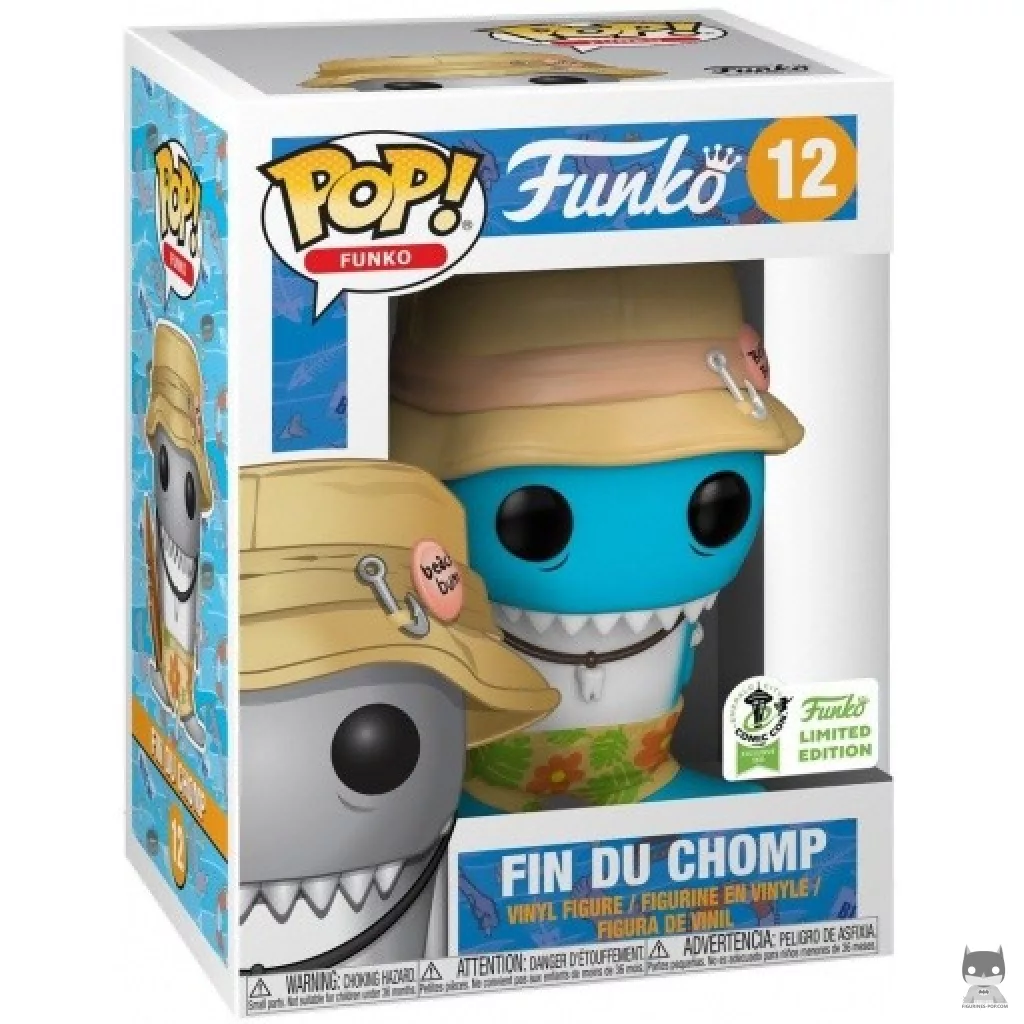 Figurine Funko POP Fin DuChomp (Bleu) avec boîte