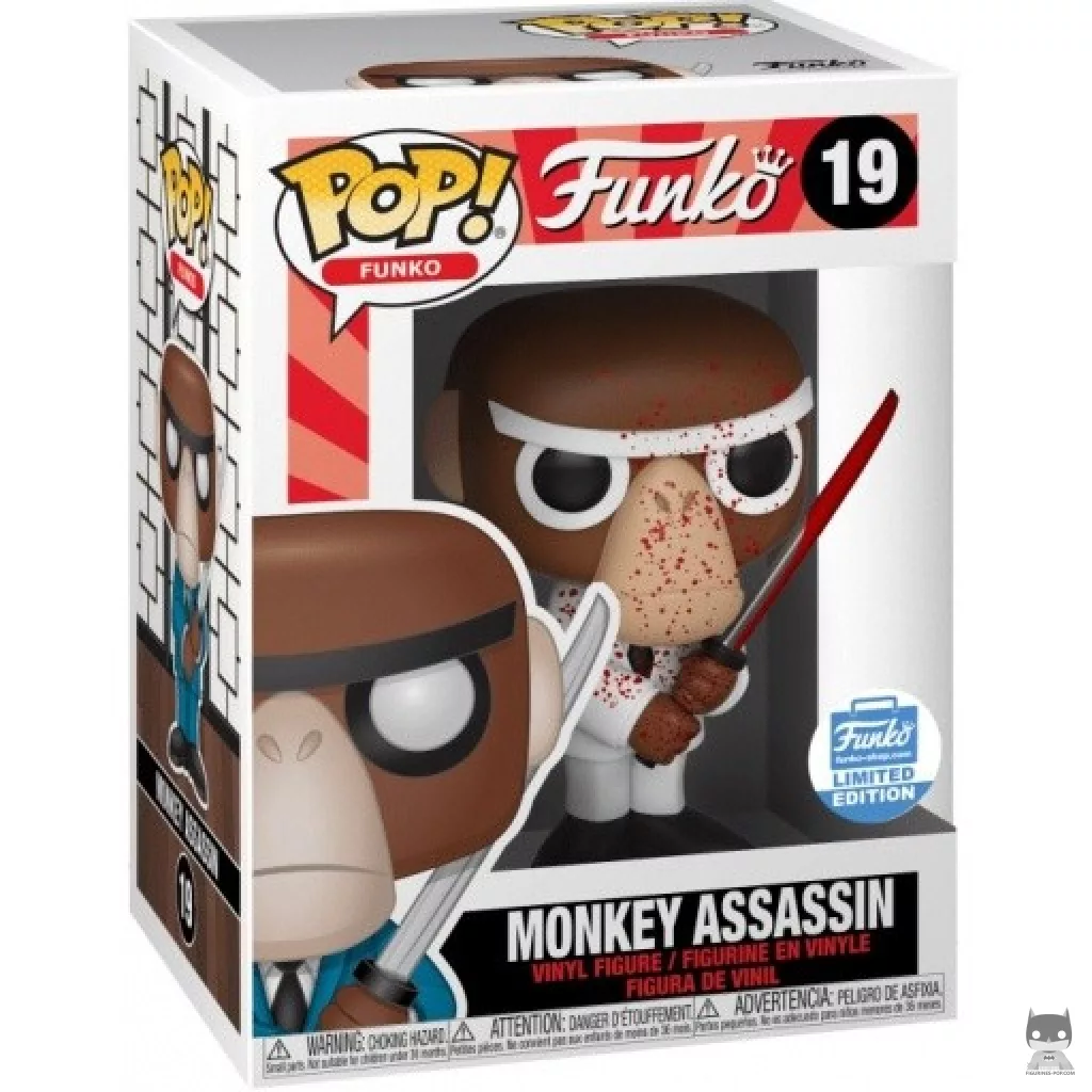 Figurine Funko POP Monkey Assassin (Bloody) avec boîte