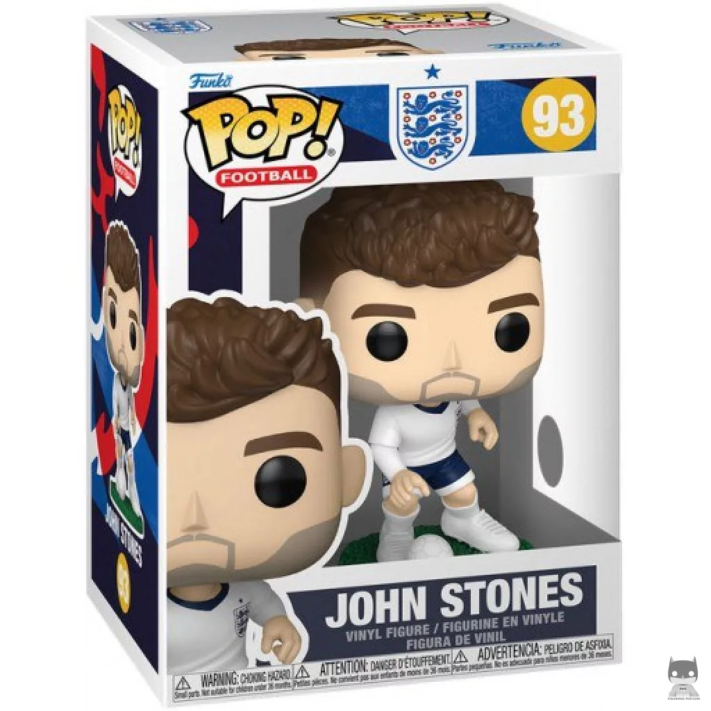 Figurine Funko POP John Stones (Angleterre) avec boîte