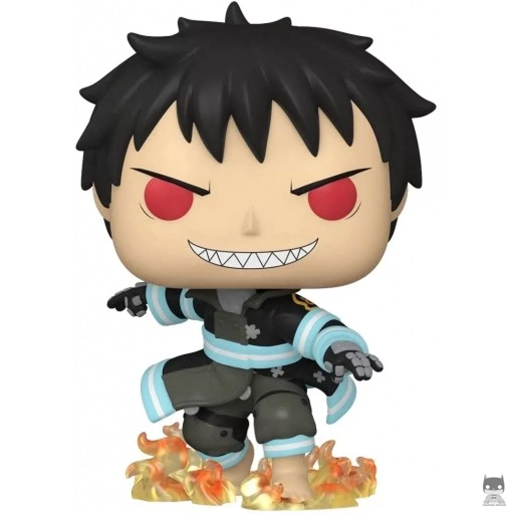 Figurine Funko POP Shinra avec Feu (Fire Force)