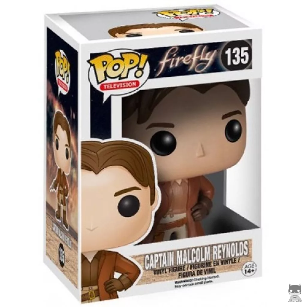 Figurine Funko POP Malcolm Reynolds avec boîte