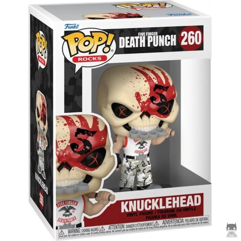 Figurine Funko POP Knucklehead avec boîte