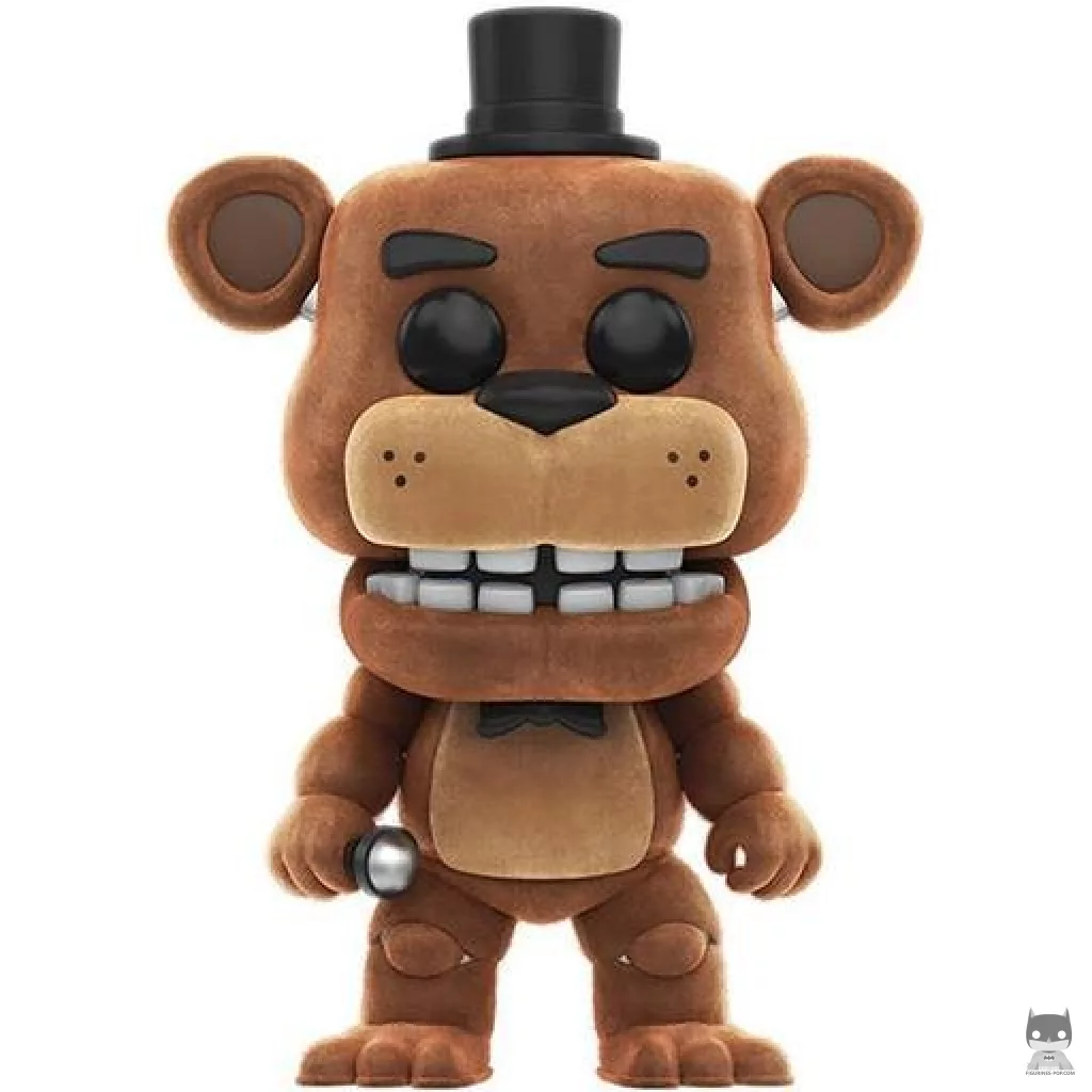 Figurine Funko POP Freddy Fazbear (Flocked) (Five Nights at Freddy's)