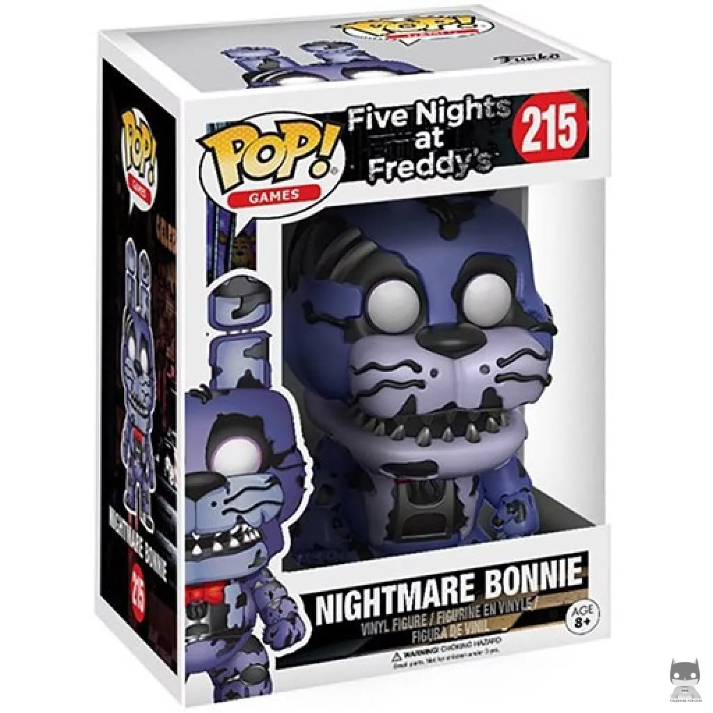 Figurine Funko POP Bonnie the Rabbit (Cauchemar) avec boîte