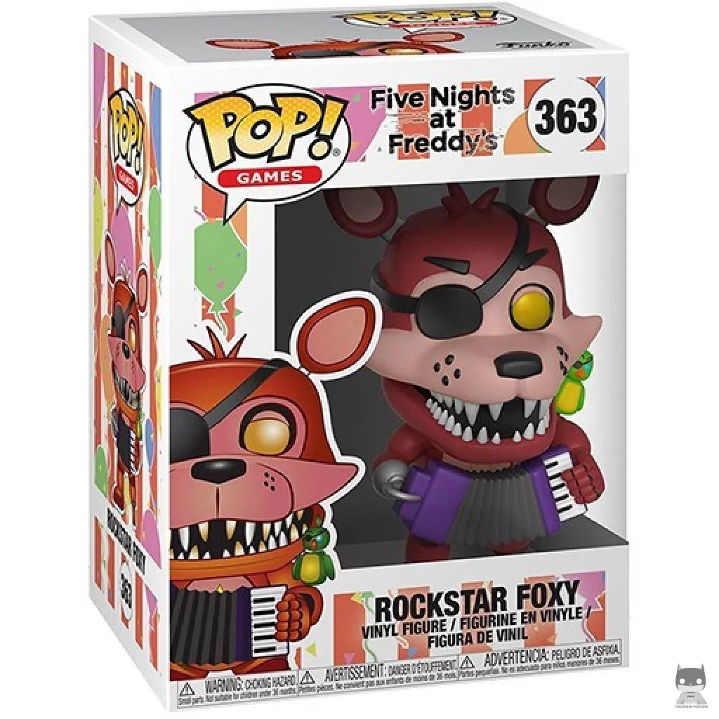Figurine Funko POP Rockstar Foxy avec boîte