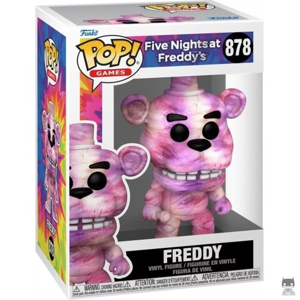 Figurine Funko POP Freddy (Tie & Dye) avec boîte