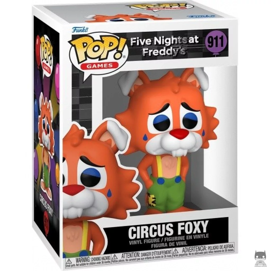 Figurine Funko POP Foxy Cirque avec boîte