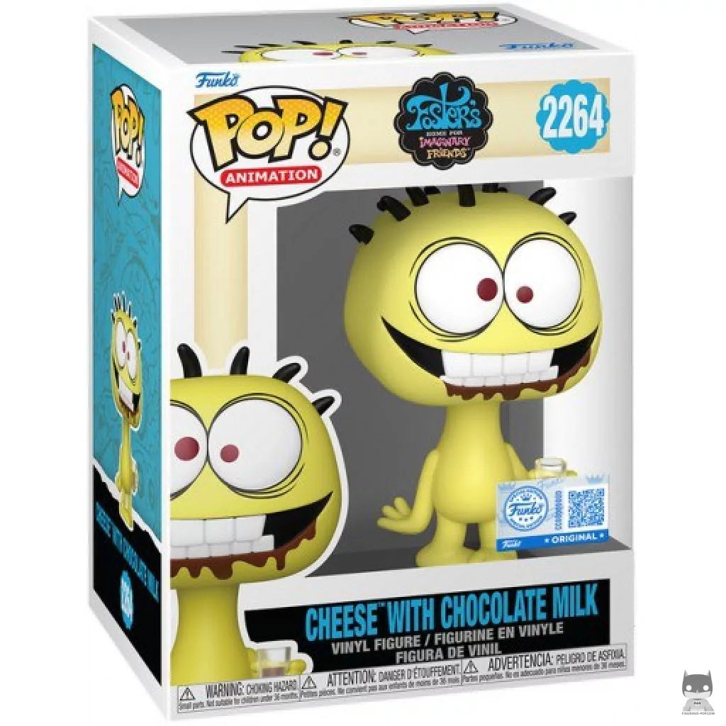 Figurine Funko POP Cheese avec Chocolat au Lait avec boîte