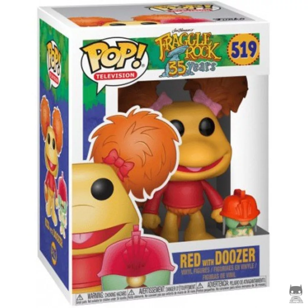 Figurine Funko POP Red (avec Doozer) avec boîte