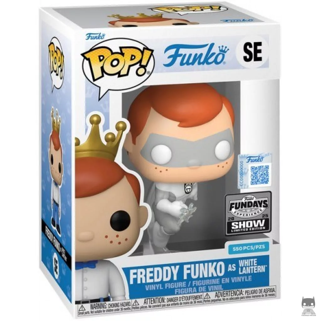 Figurine Funko POP Freddy Funko en White Lantern avec boîte