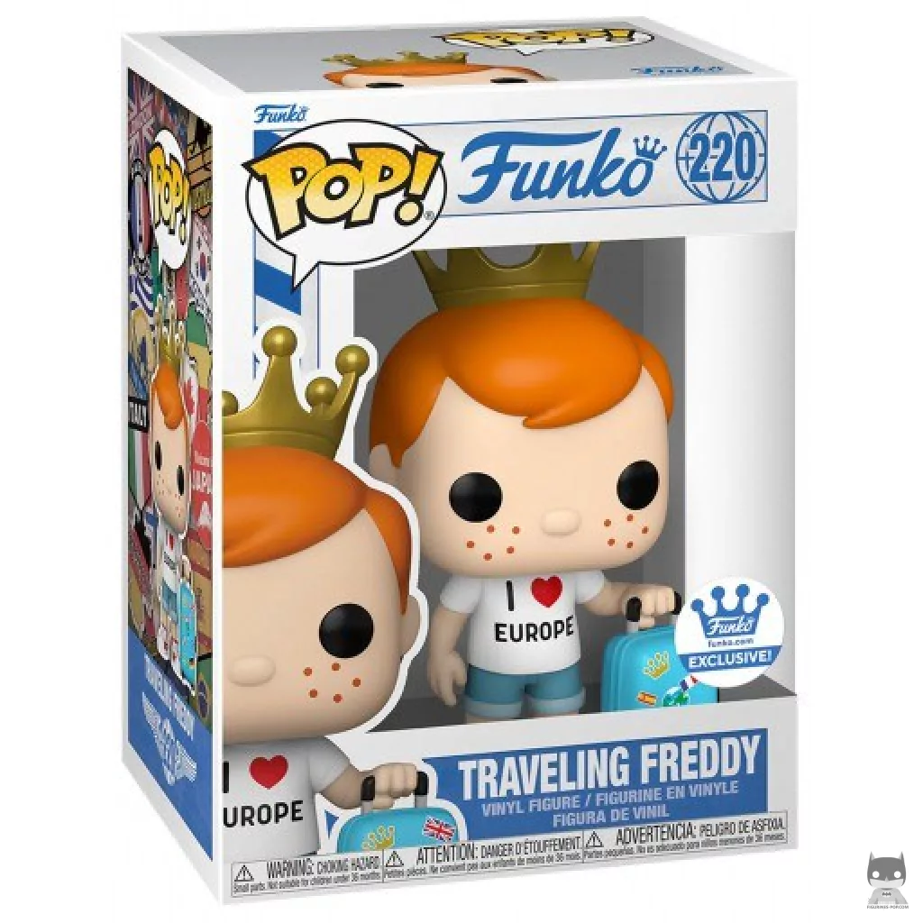 Figurine Funko POP Freddy Voyageur avec boîte