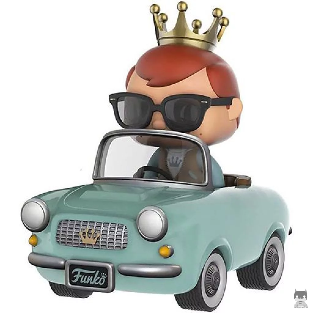 Figurine Funko POP Freddy Funko en voiture (Bleu) (Freddy Funko)