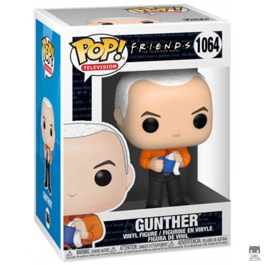 Figurine Funko POP Gunther (Chase) avec boîte