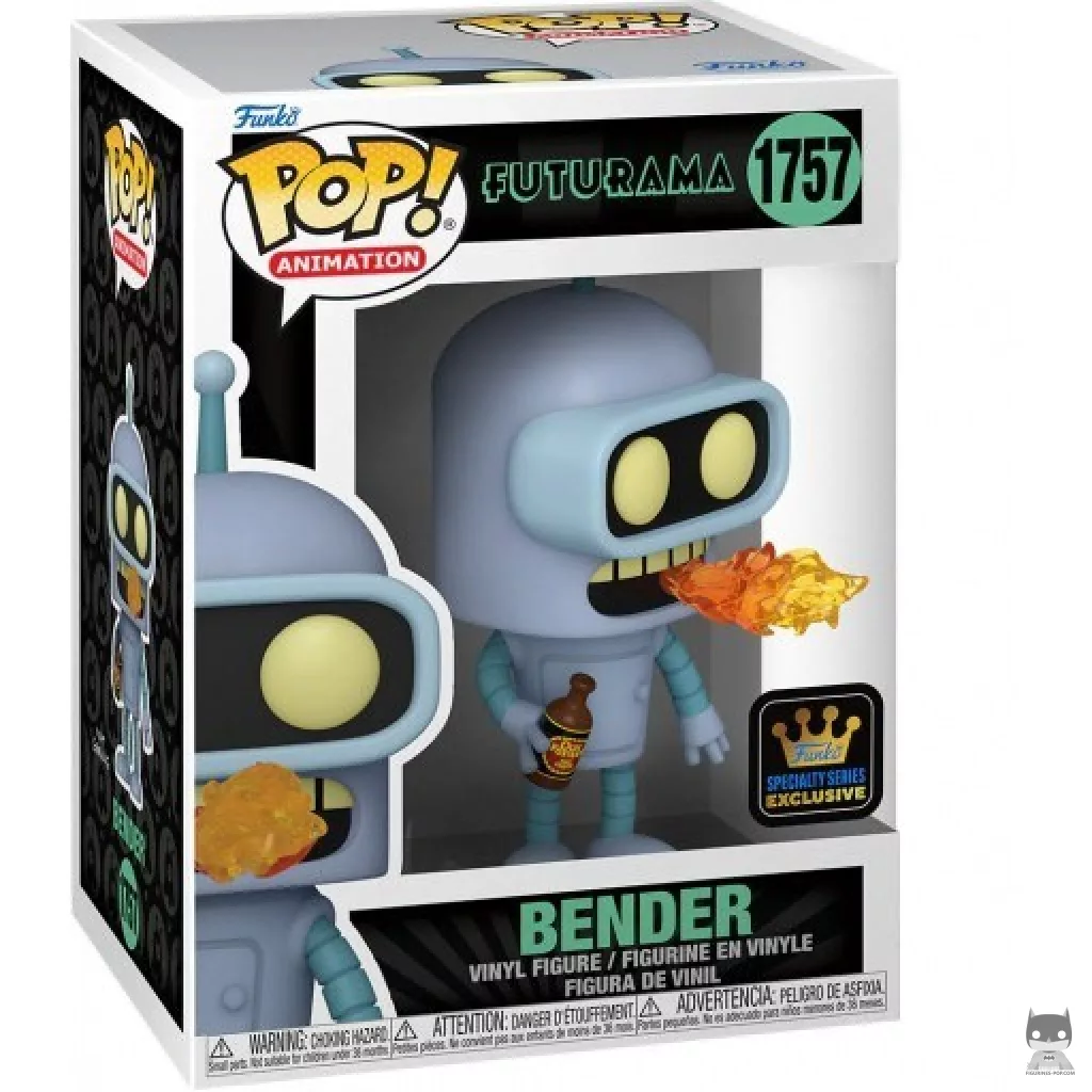 Figurine Funko POP Bender avec boîte