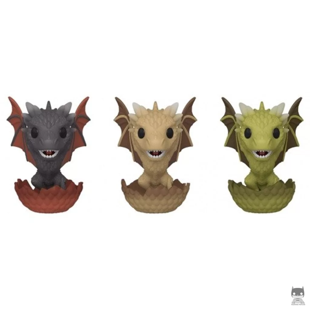 Figurine Funko POP Drogon, Viserion, & Rhaegal (Game of Thrones)