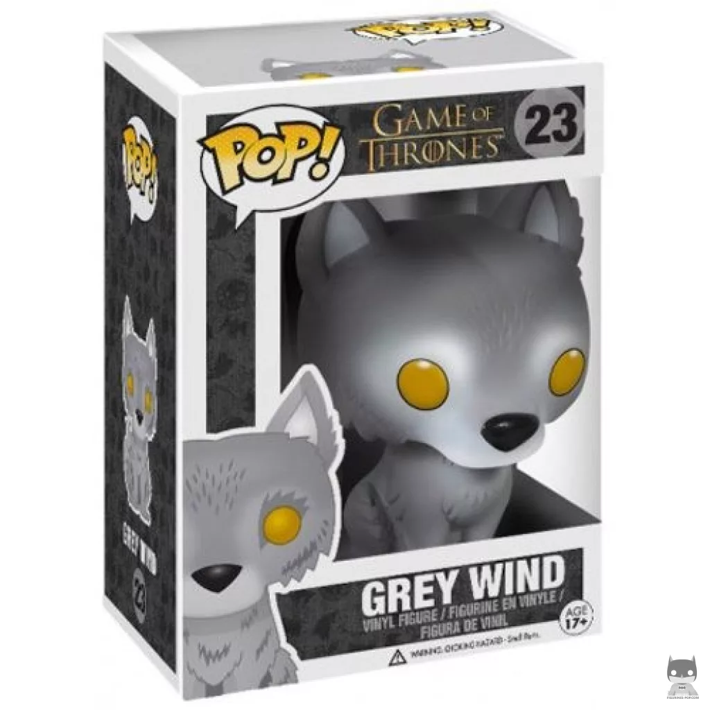 Figurine Funko POP Vent Gris avec boîte