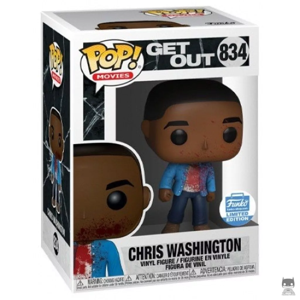 Figurine Funko POP Chris Washington avec boîte