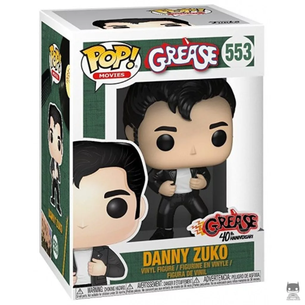 Figurine Funko POP Danny Zuko avec boîte
