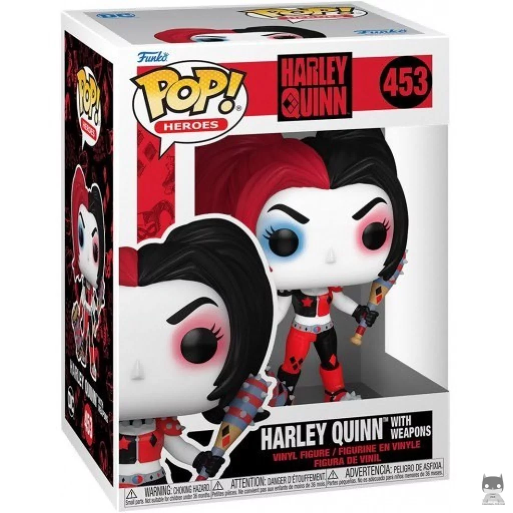 Figurine Funko POP Harley Quinn avec Armes avec boîte