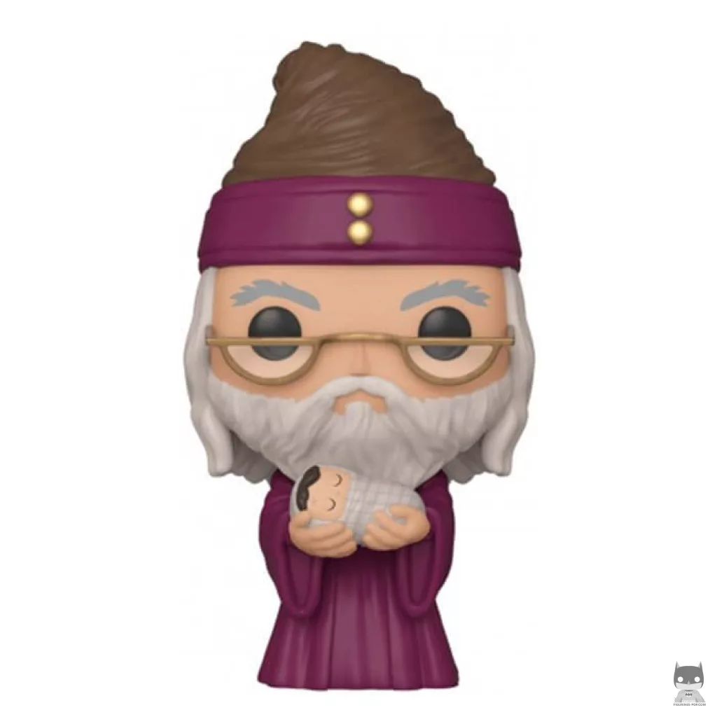 Figurine Funko POP Dumbledore avec Harry bébé (Harry Potter)