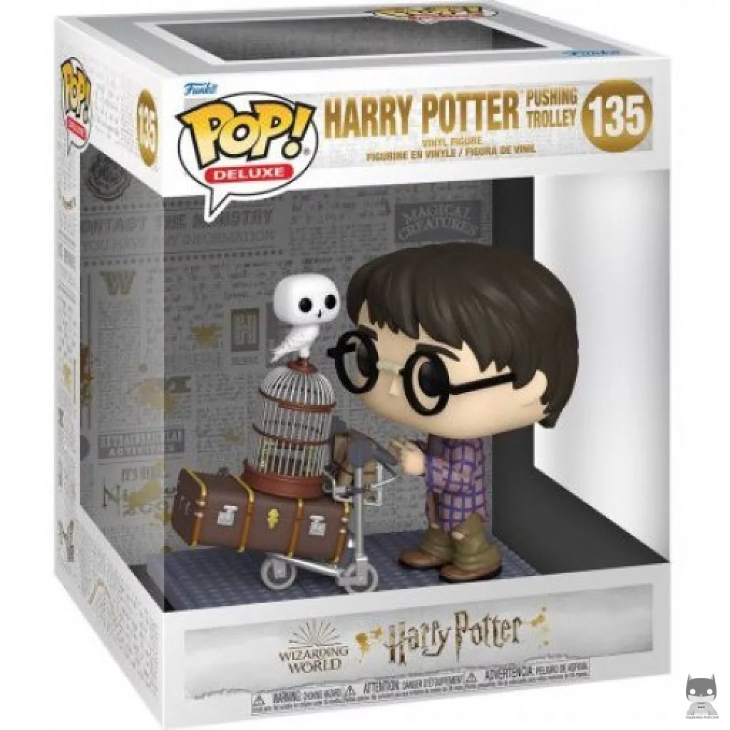 Figurine Funko POP Harry Potter poussant le Chariot avec boîte